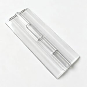 Extended‑Length Clear Acrylic Hinge, Long One‑Piece Injection Plastic Hinge L200*W42mm