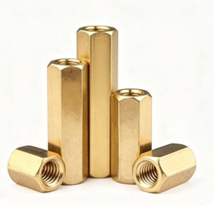 Brass Hexagonal Double‑End Standoff Spacer M2‑M4