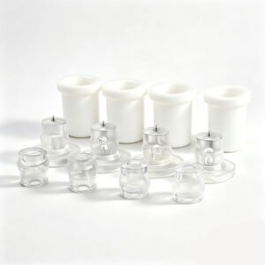 PC & PE Snap‑in Hidden Clip Fasteners, 18mm*21.5mm