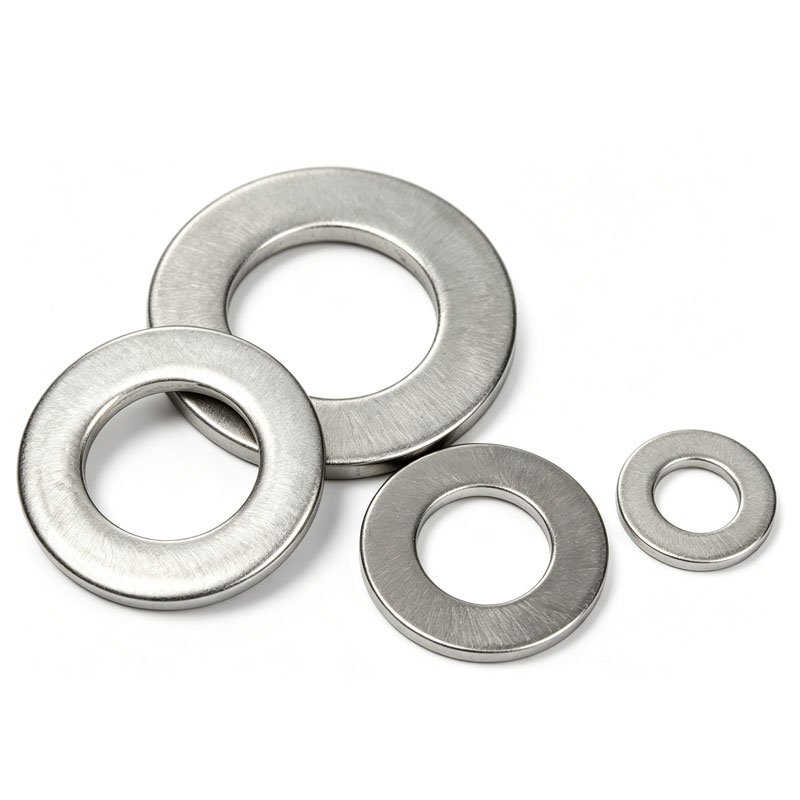 Titanium Flat Washers M3-M20, Pure Titanium Plain Gaskets