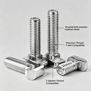T Slot Hammer Head Bolts for Aluminum Profile Extrusion