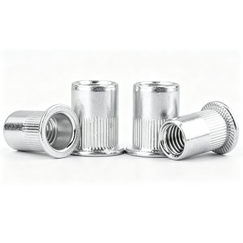 Aluminum Flat Head Rivet Nuts M3-M12, Aluminum Flat Rivnuts