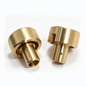 Custom Non‑Standard Brass Step Bushing, Precision CNC Turning Machined Hardware