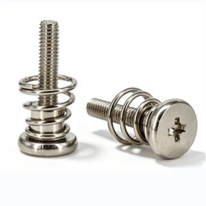 Custom Non‑Standard Spring Combined Screw | Pan Head Phillips Pre‑load Fastener‑OEM Factory